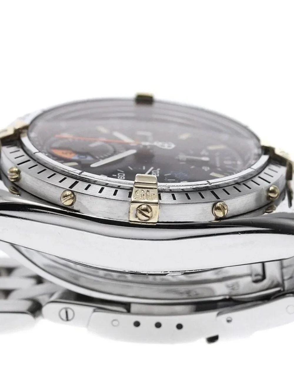 BREITLING Chronomat B13048 Date black Dial Automatic Men's Watch_964089